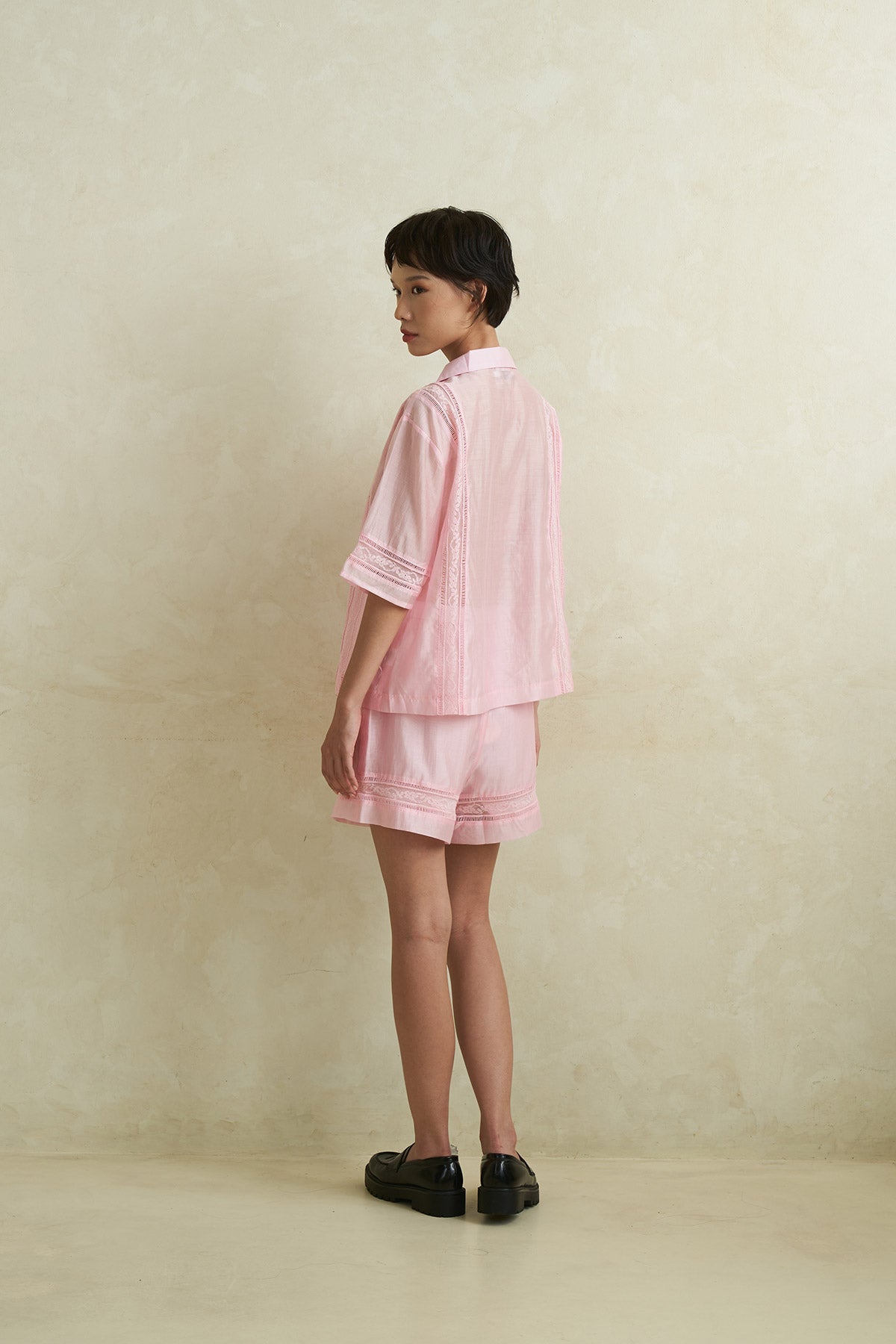 GLISTEN TOP PINK