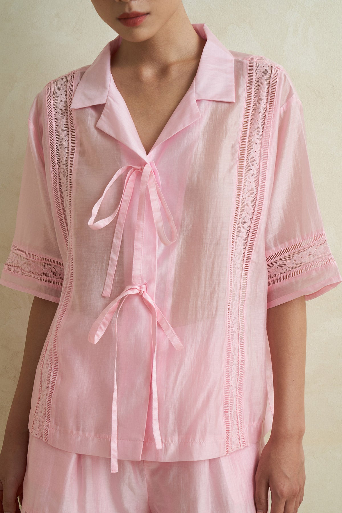 GLISTEN TOP PINK