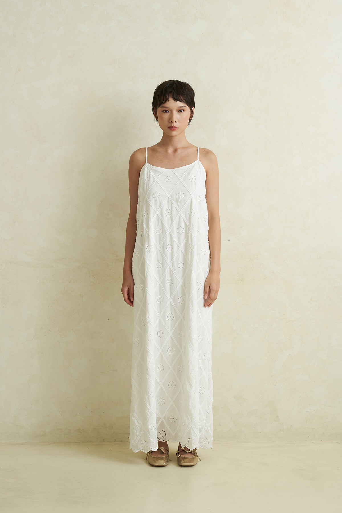 CALMA DRESS WHITE