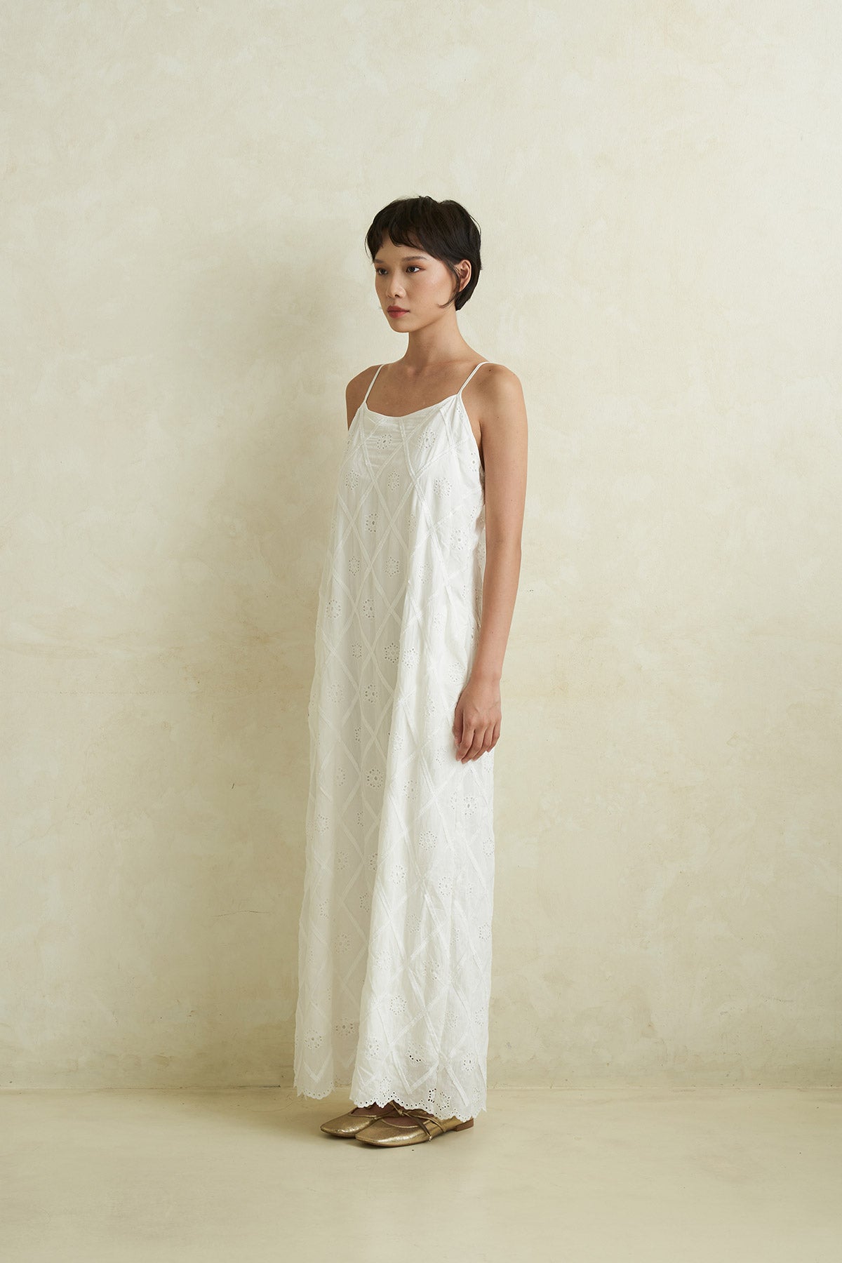 CALMA DRESS WHITE