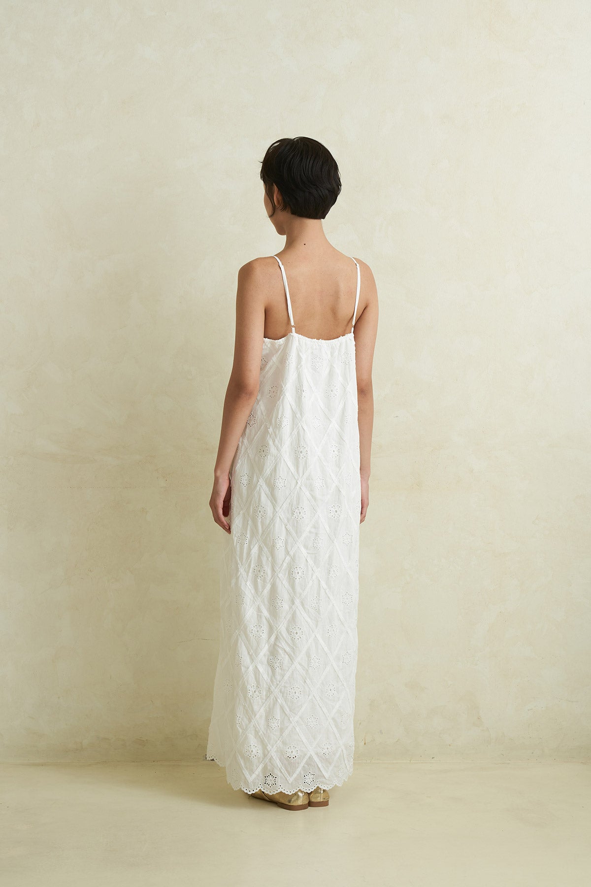 CALMA DRESS WHITE