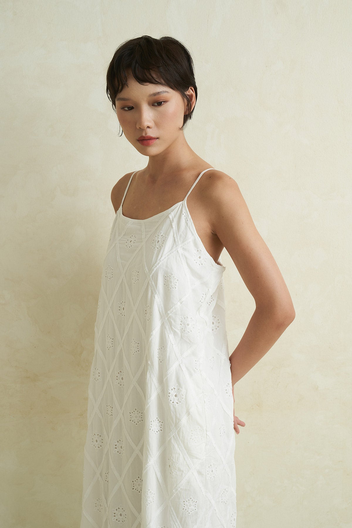CALMA DRESS WHITE