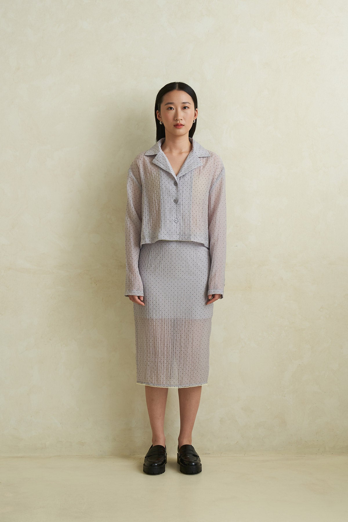 DEWDROP SHIRT GREY