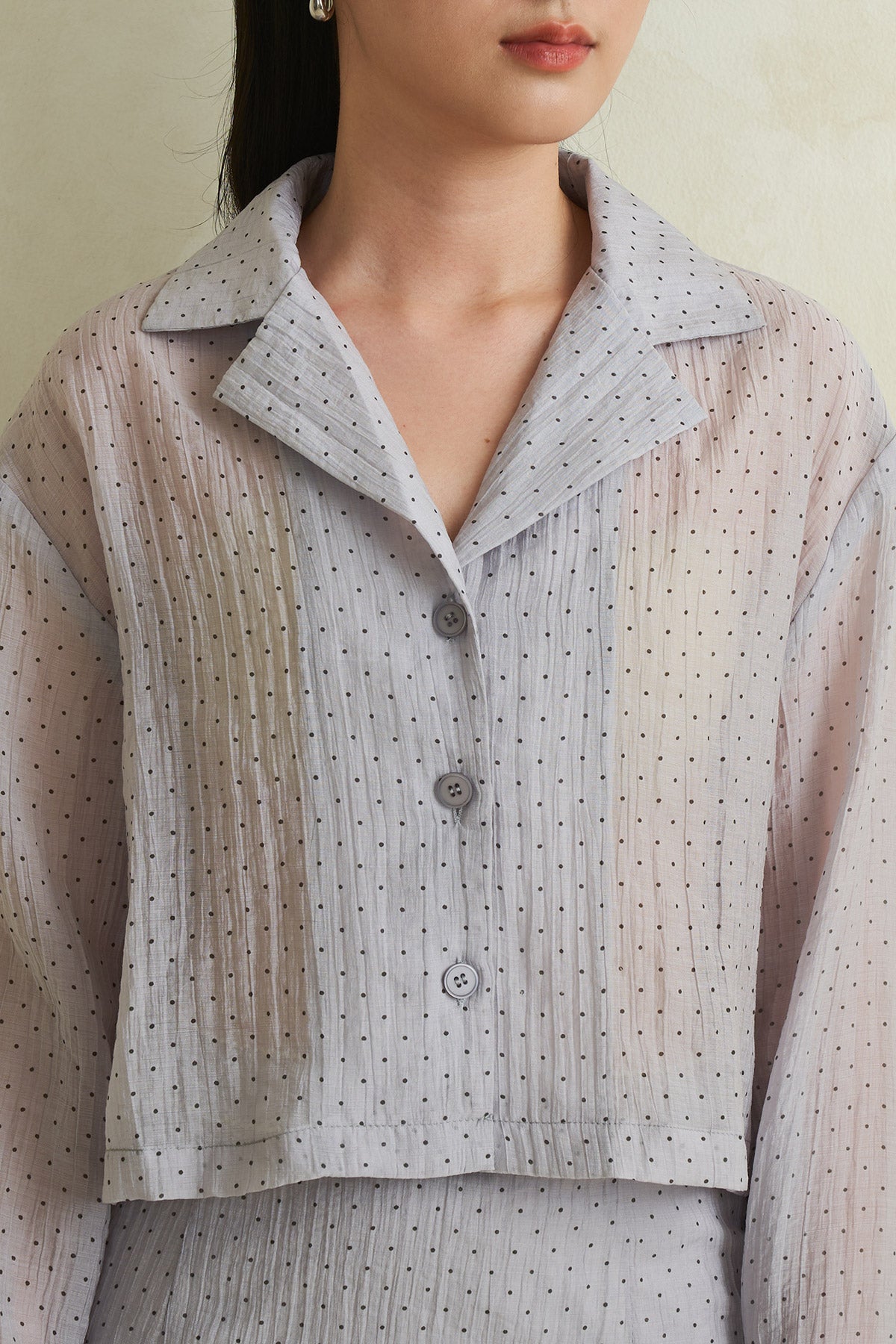 DEWDROP SHIRT GREY