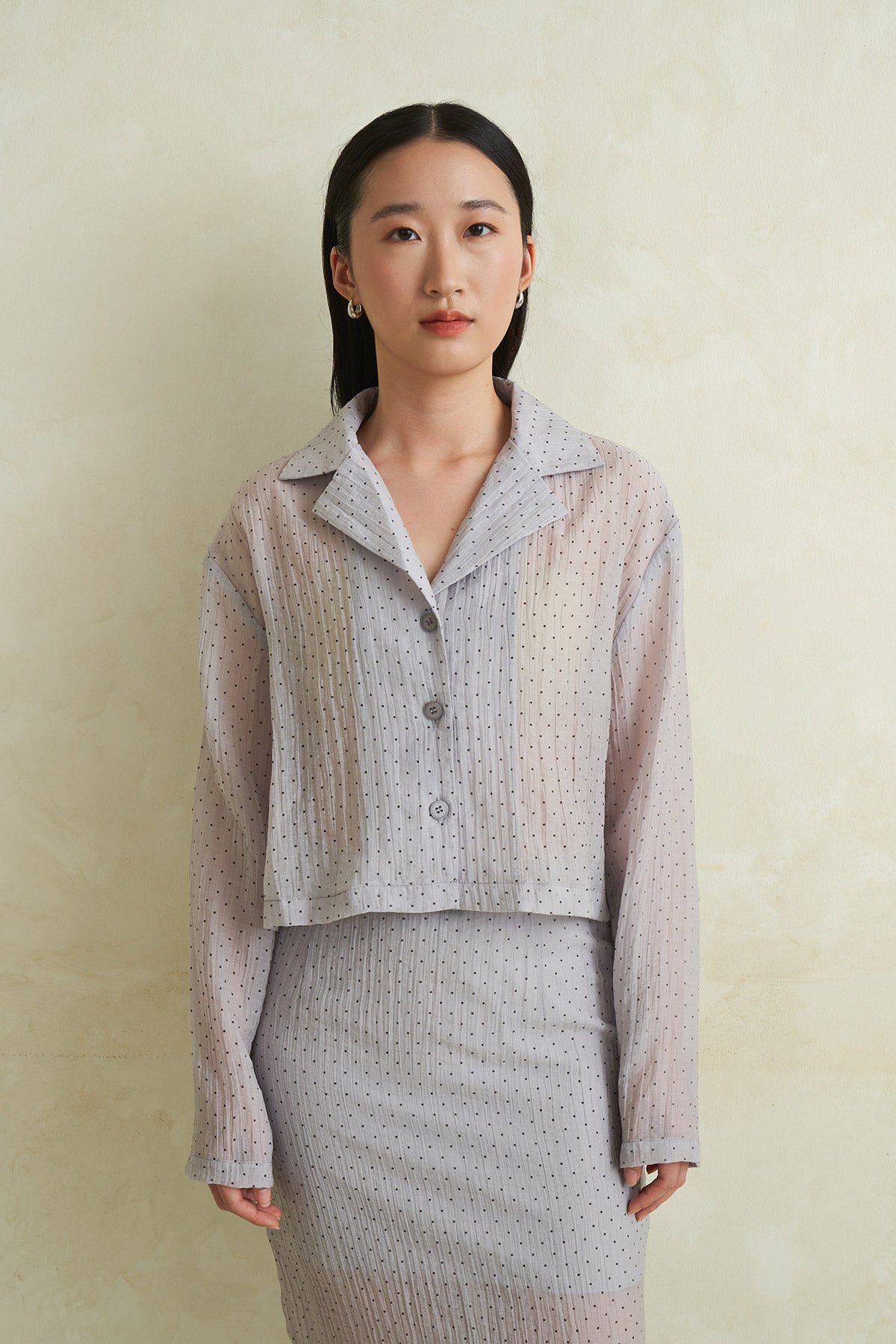 DEWDROP SHIRT GREY
