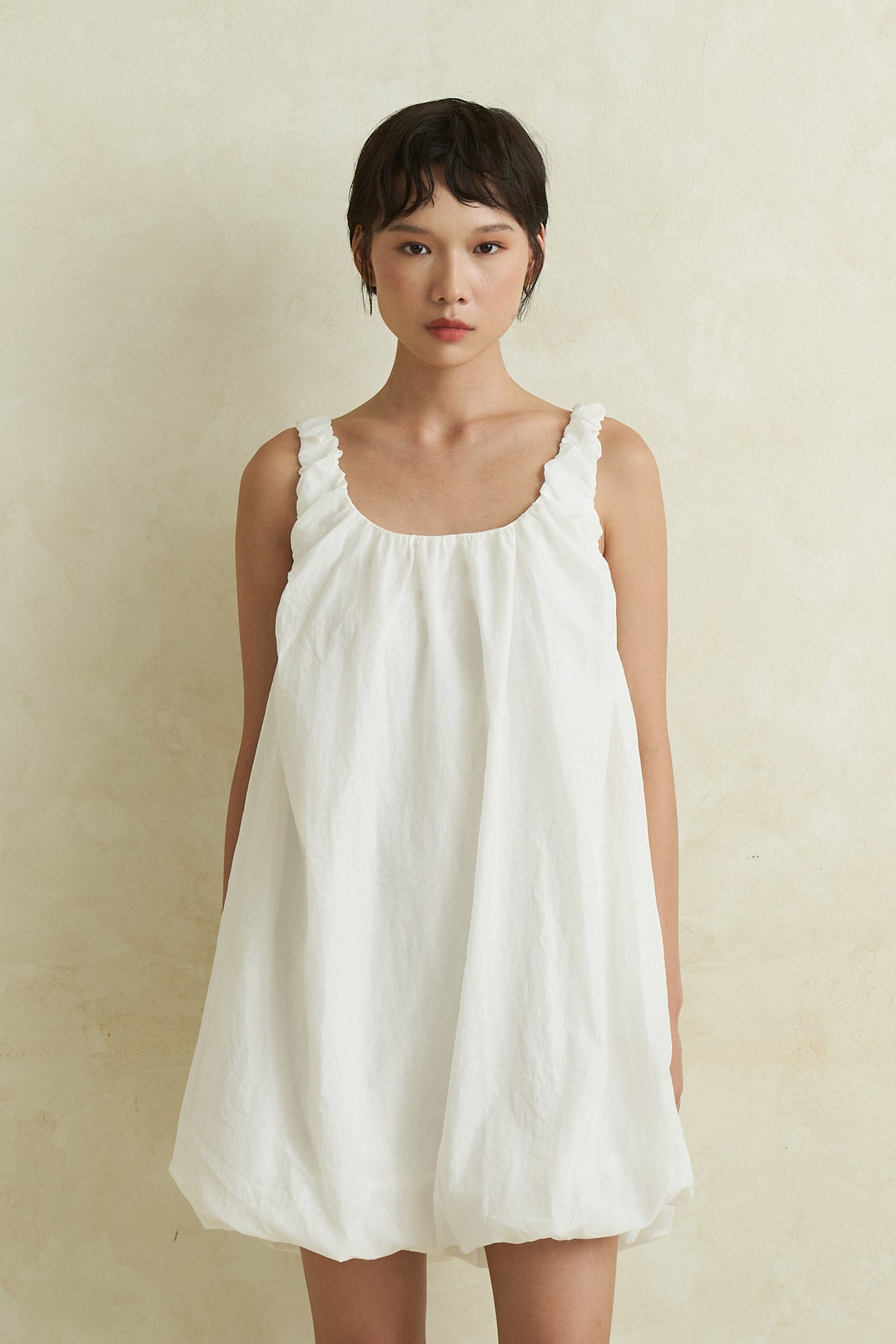 LIAN DRESS WHITE
