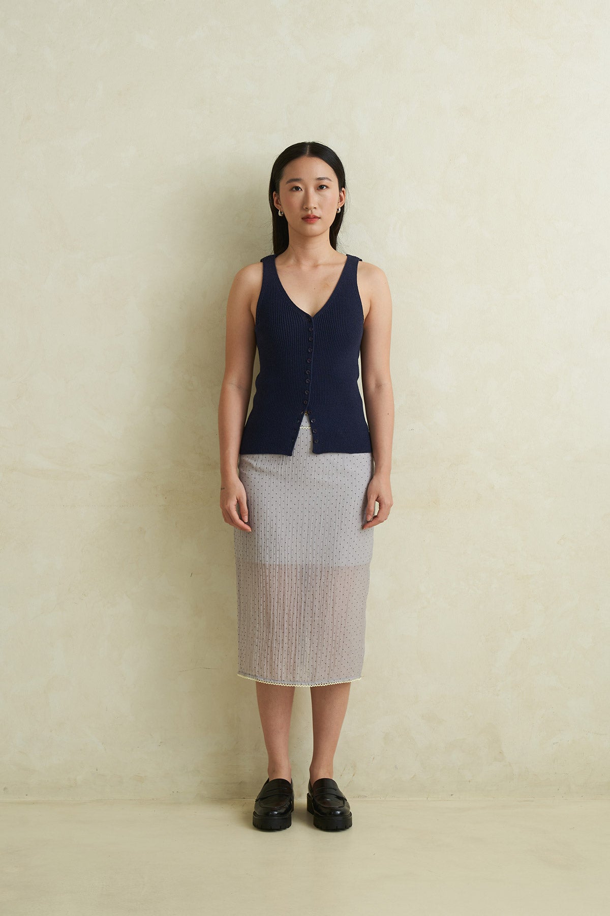 MOONLIT TANK NAVY