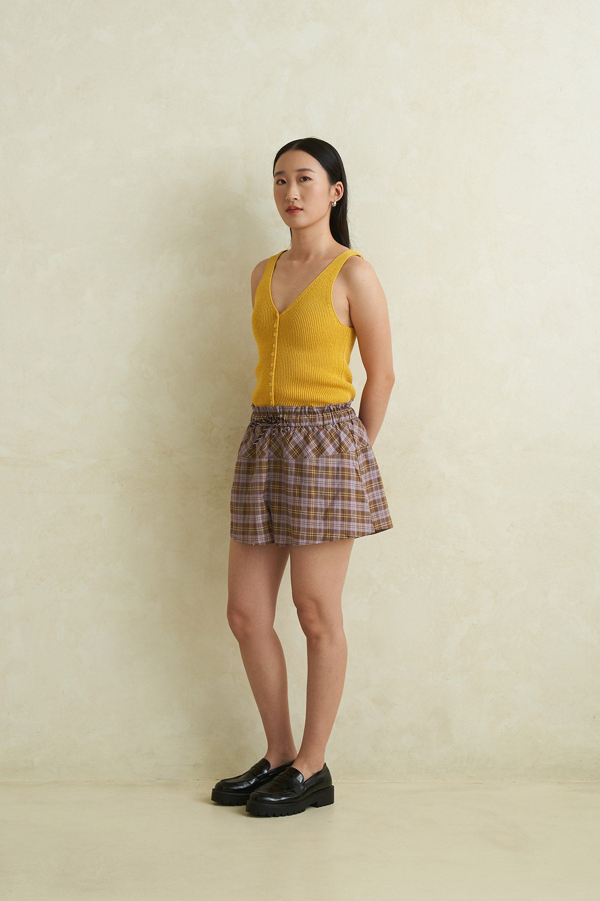 HORIZON SKORT BROWN