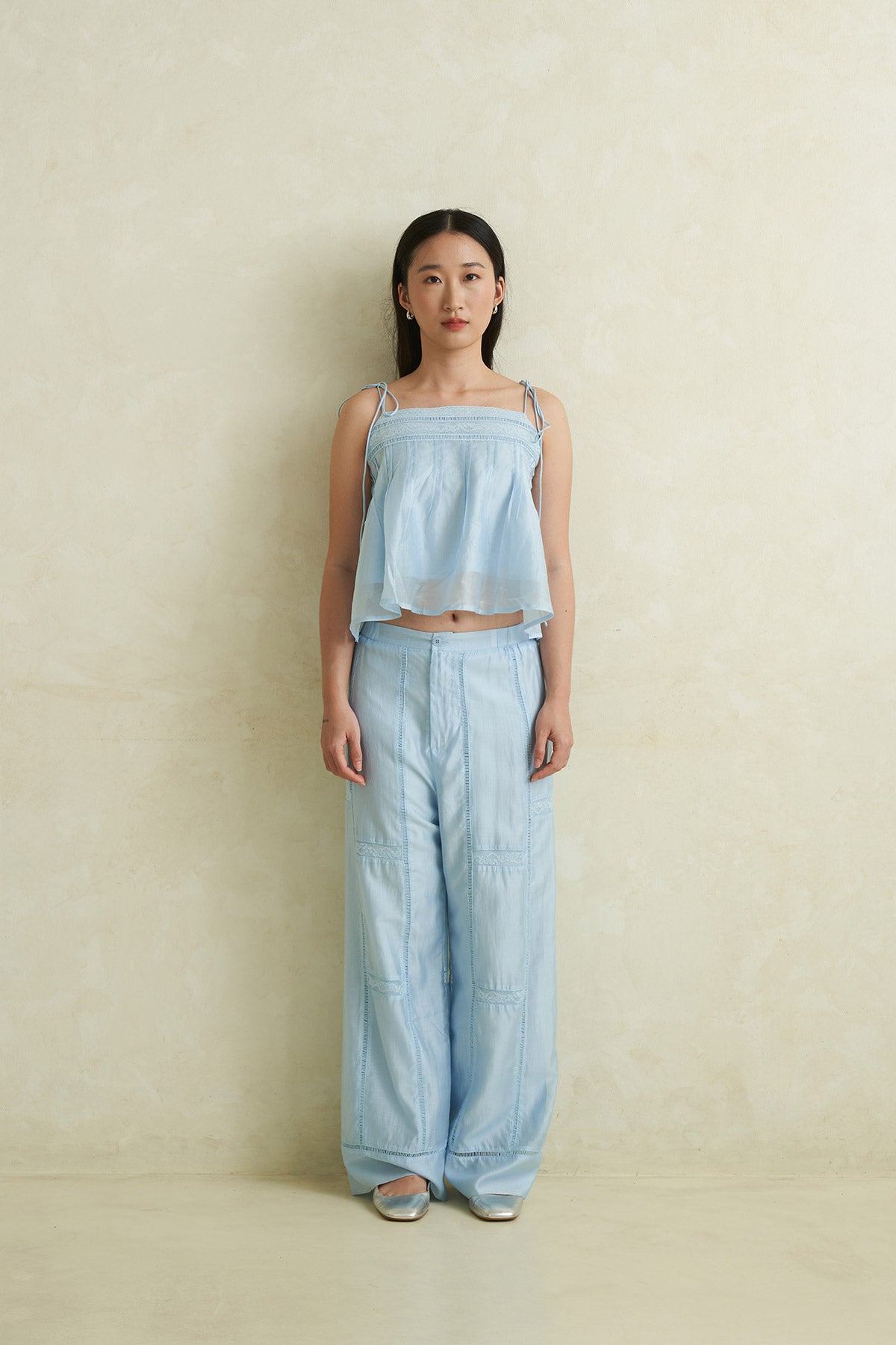VOYAGE PANTS BLUE