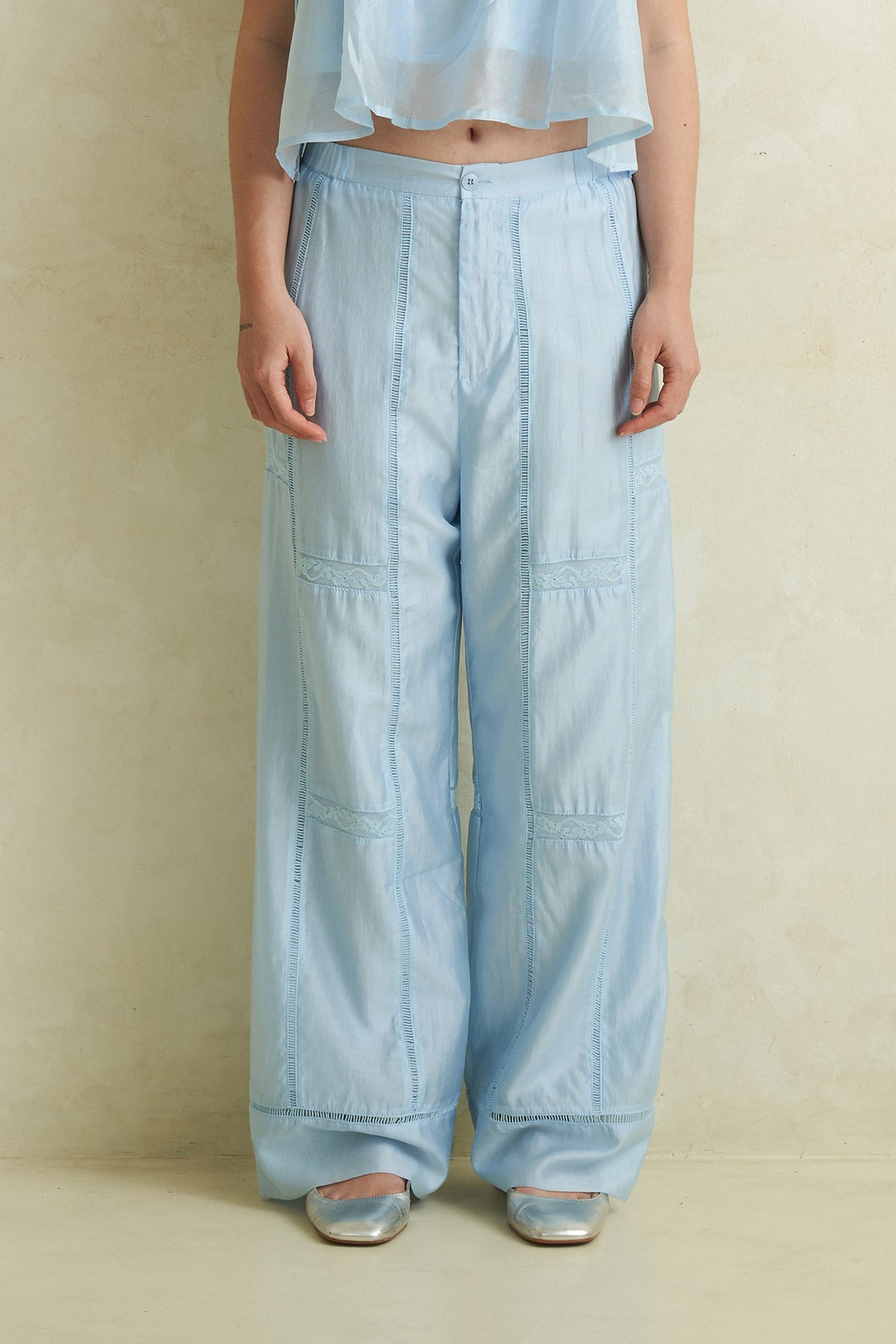 VOYAGE PANTS BLUE