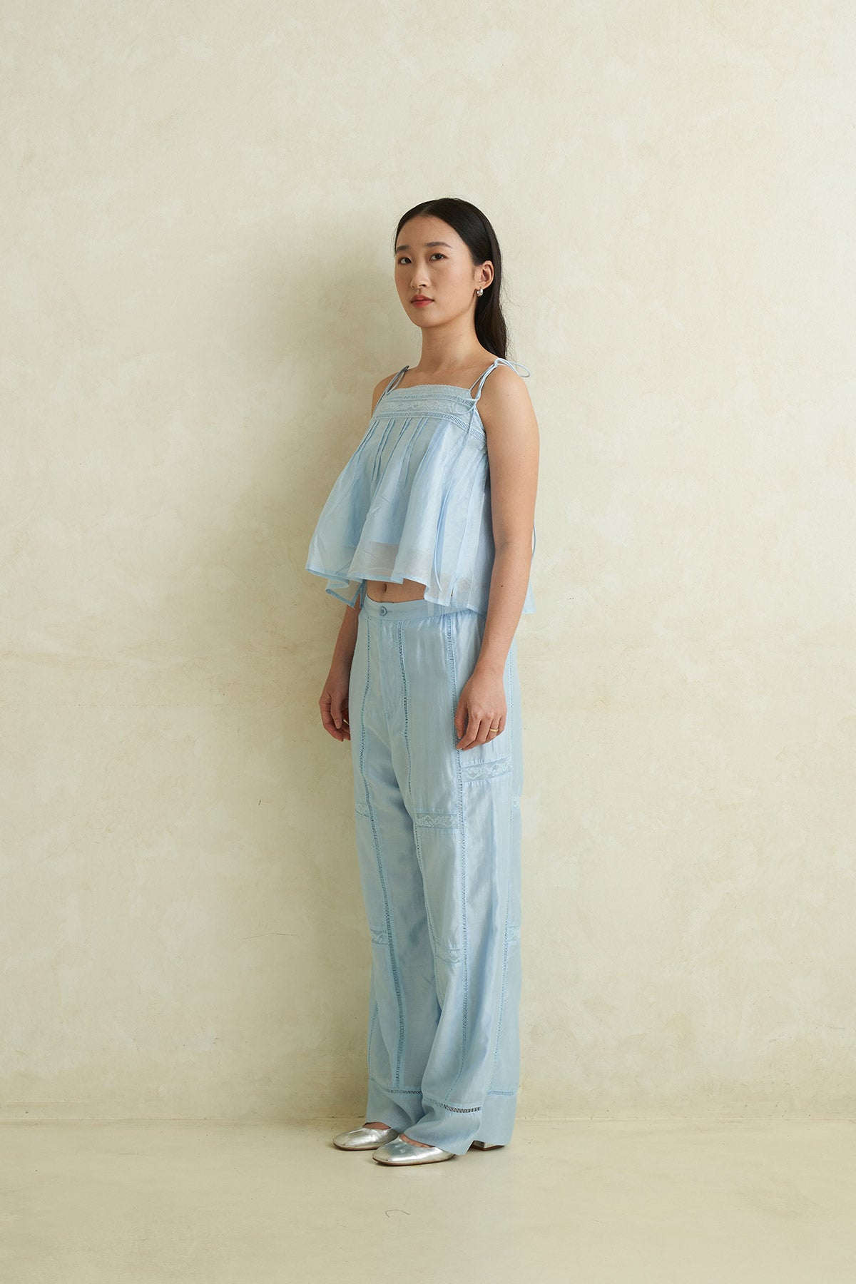 VOYAGE PANTS BLUE