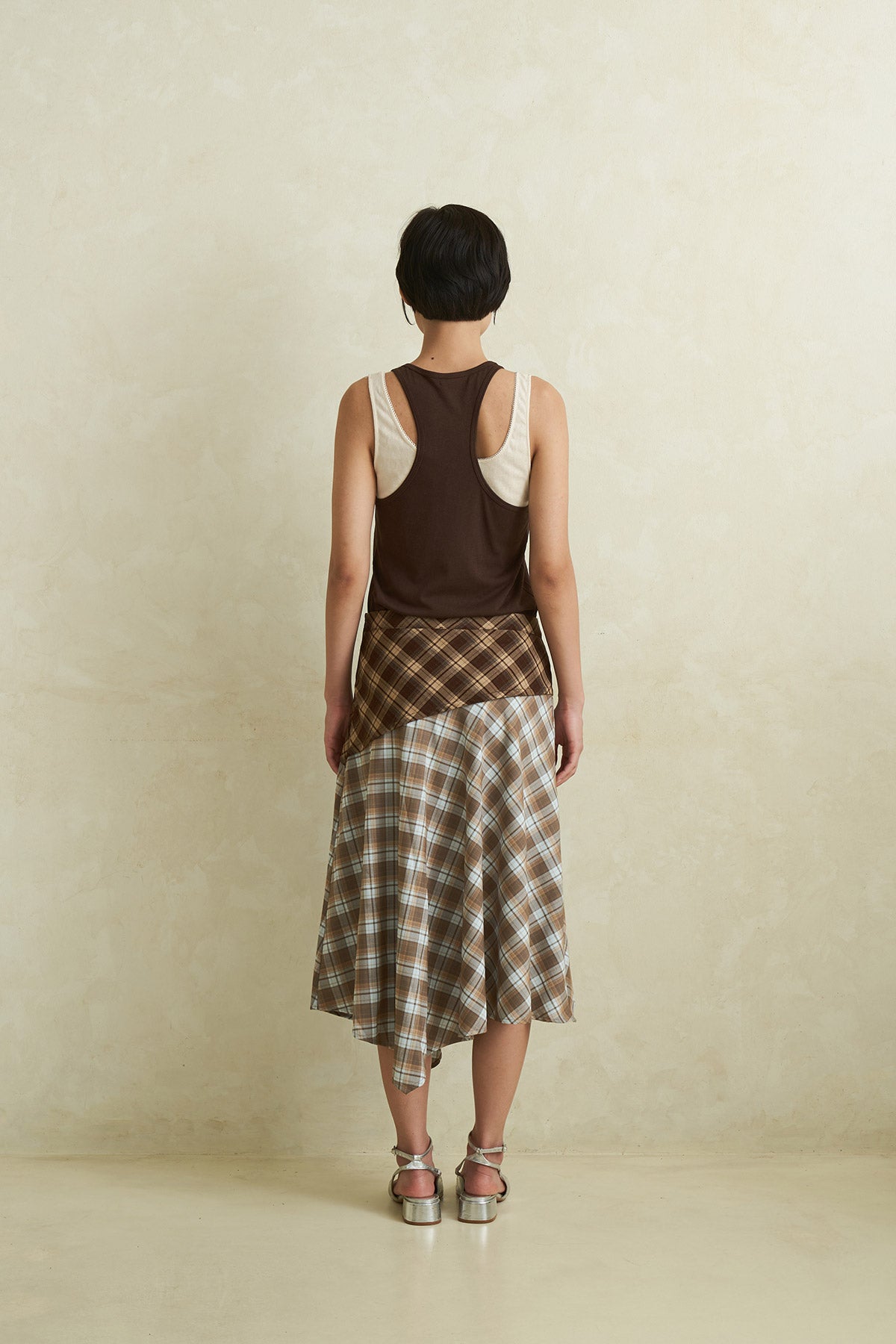 SPRITZ SKIRT BROWN