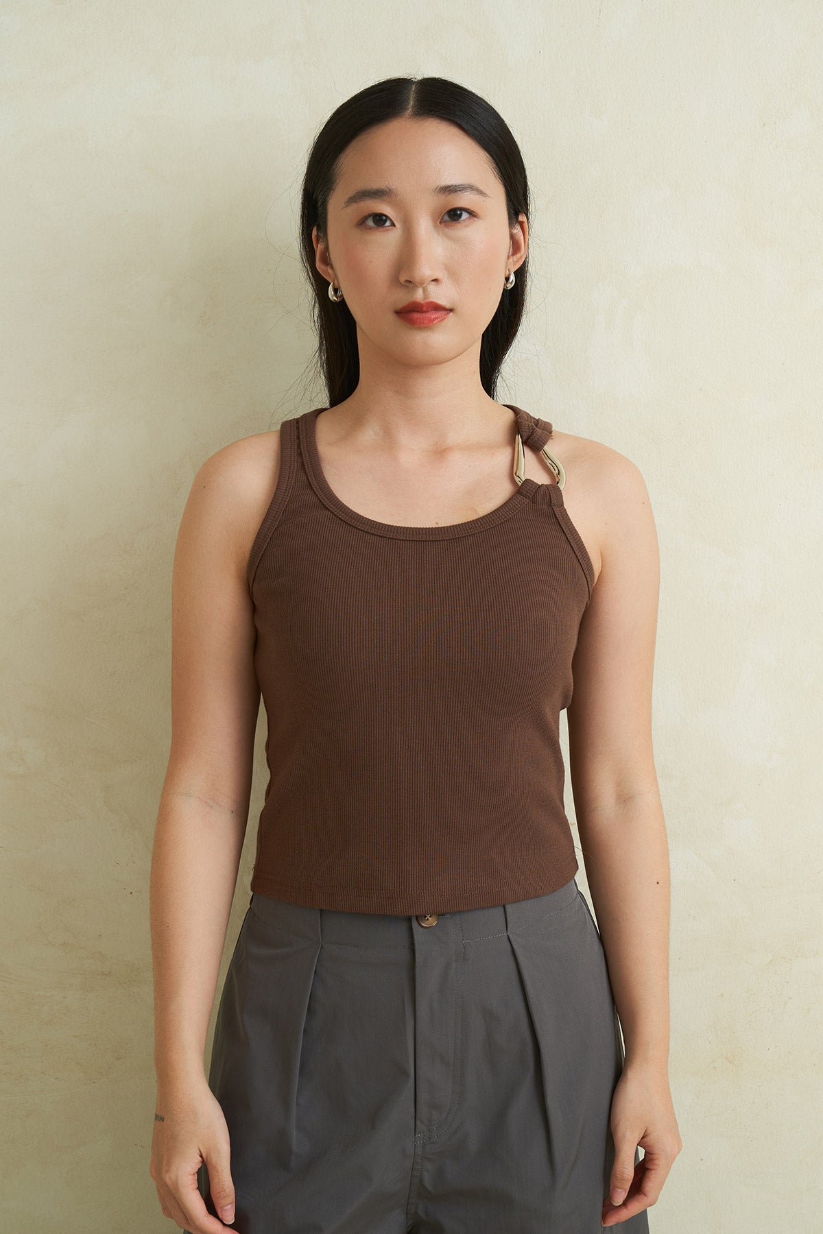 MOONRISE TANK BROWN