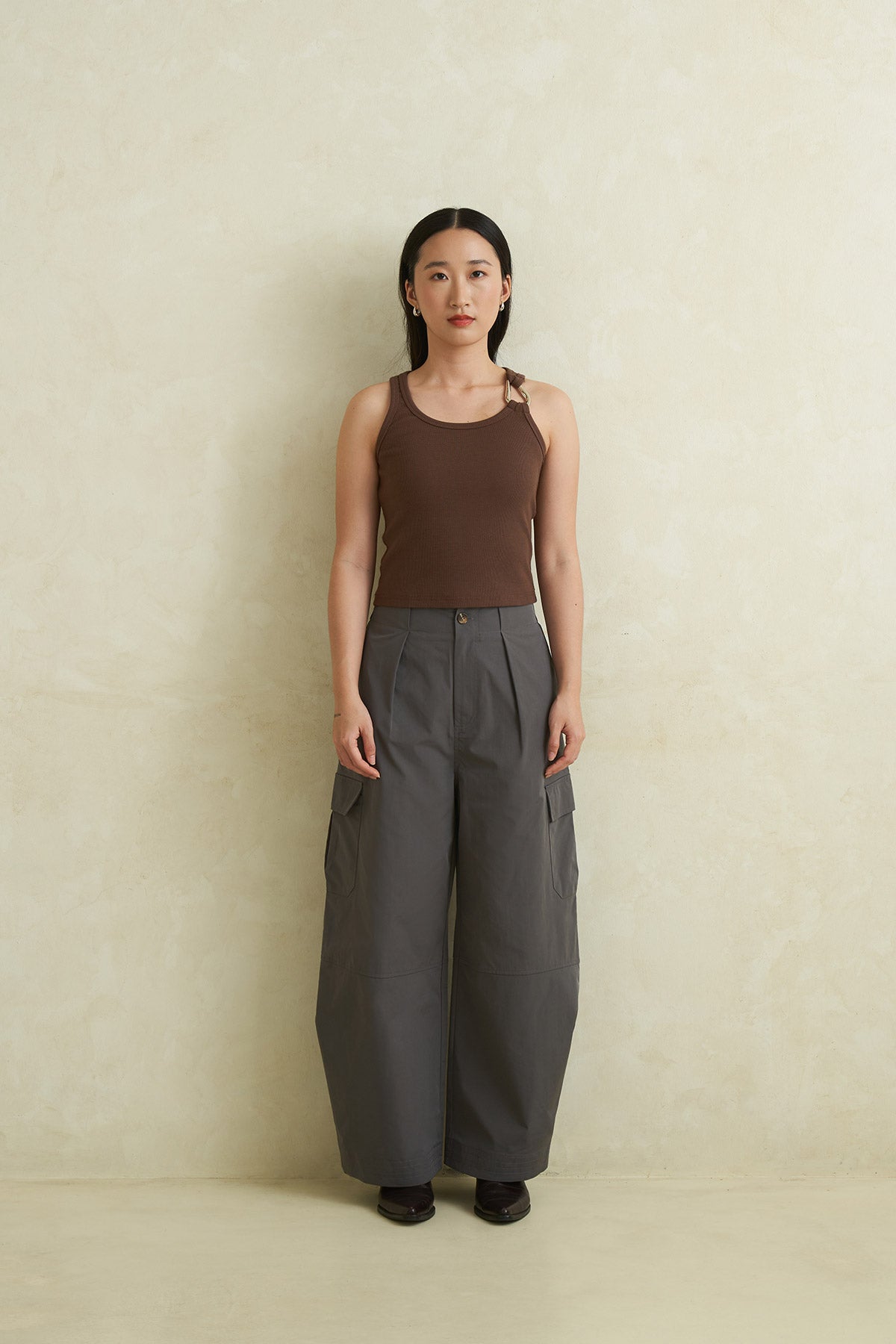 MOONRISE TANK BROWN