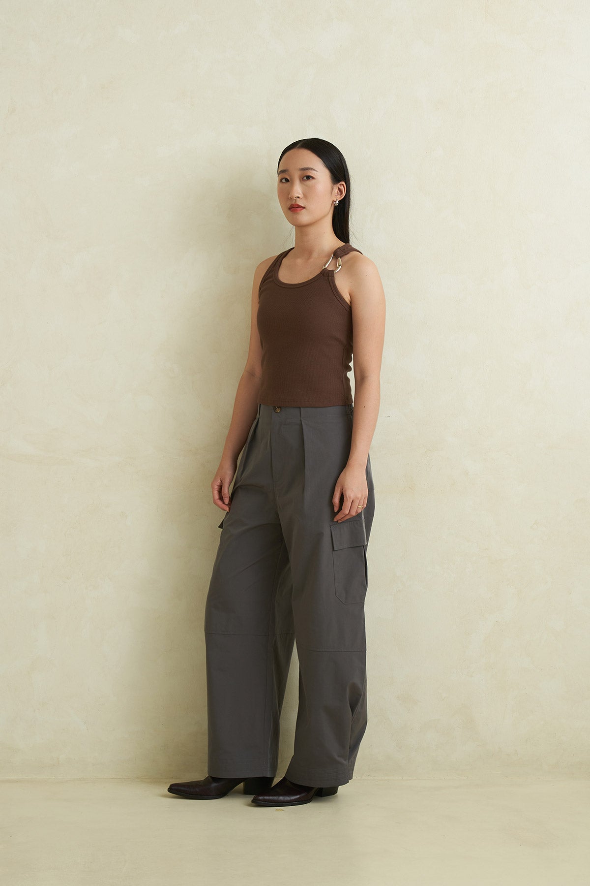 MOONRISE TANK BROWN