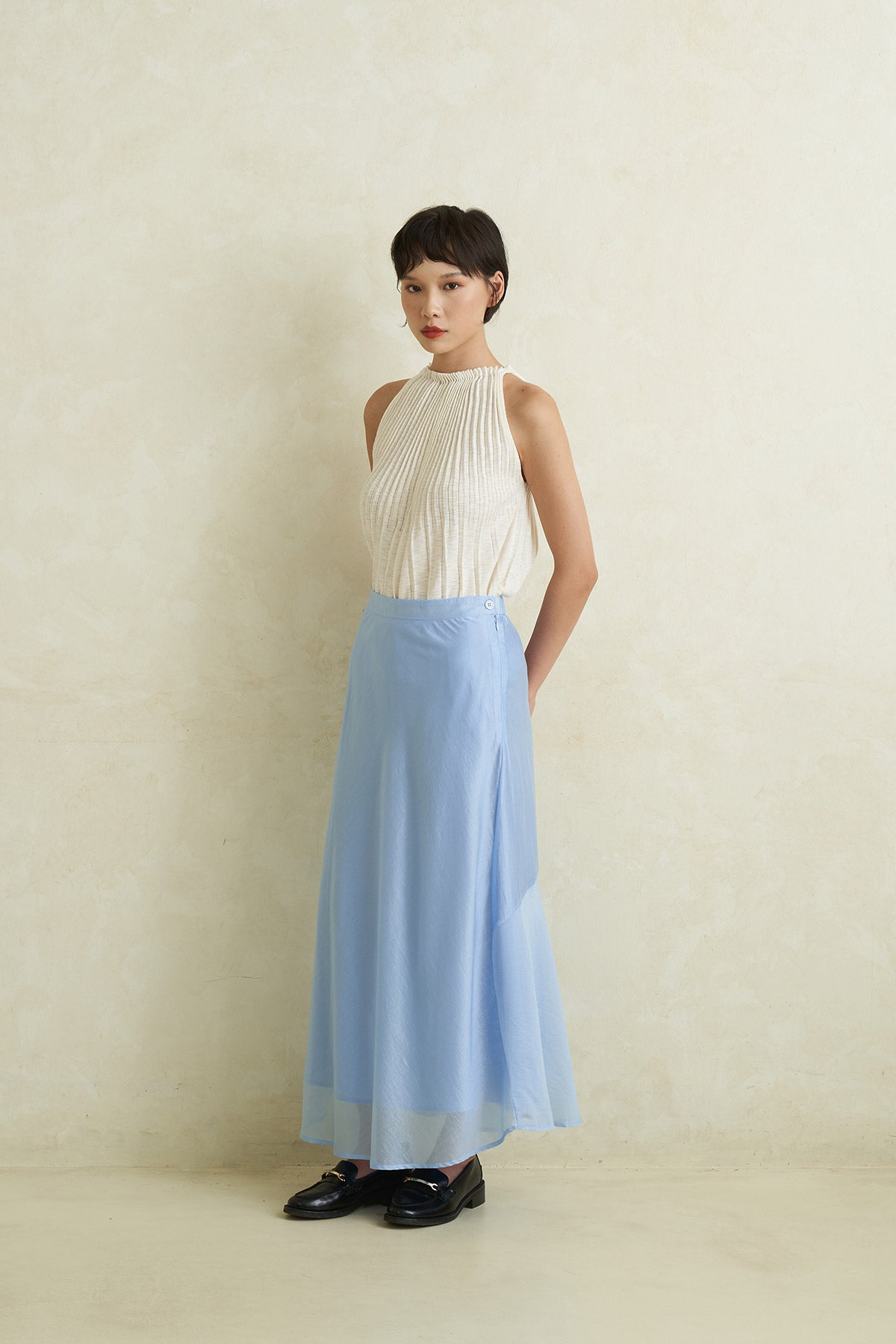 SEASIDE SKIRT BLUE