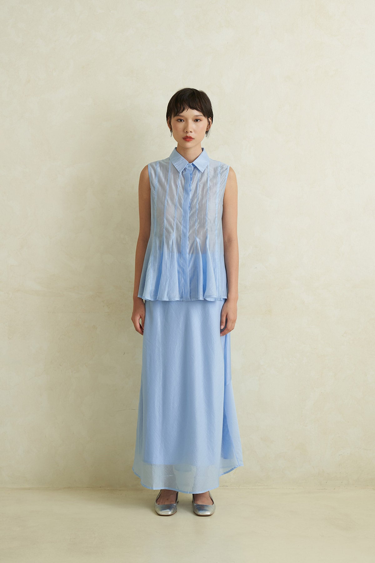 LUCENT TOP BLUE