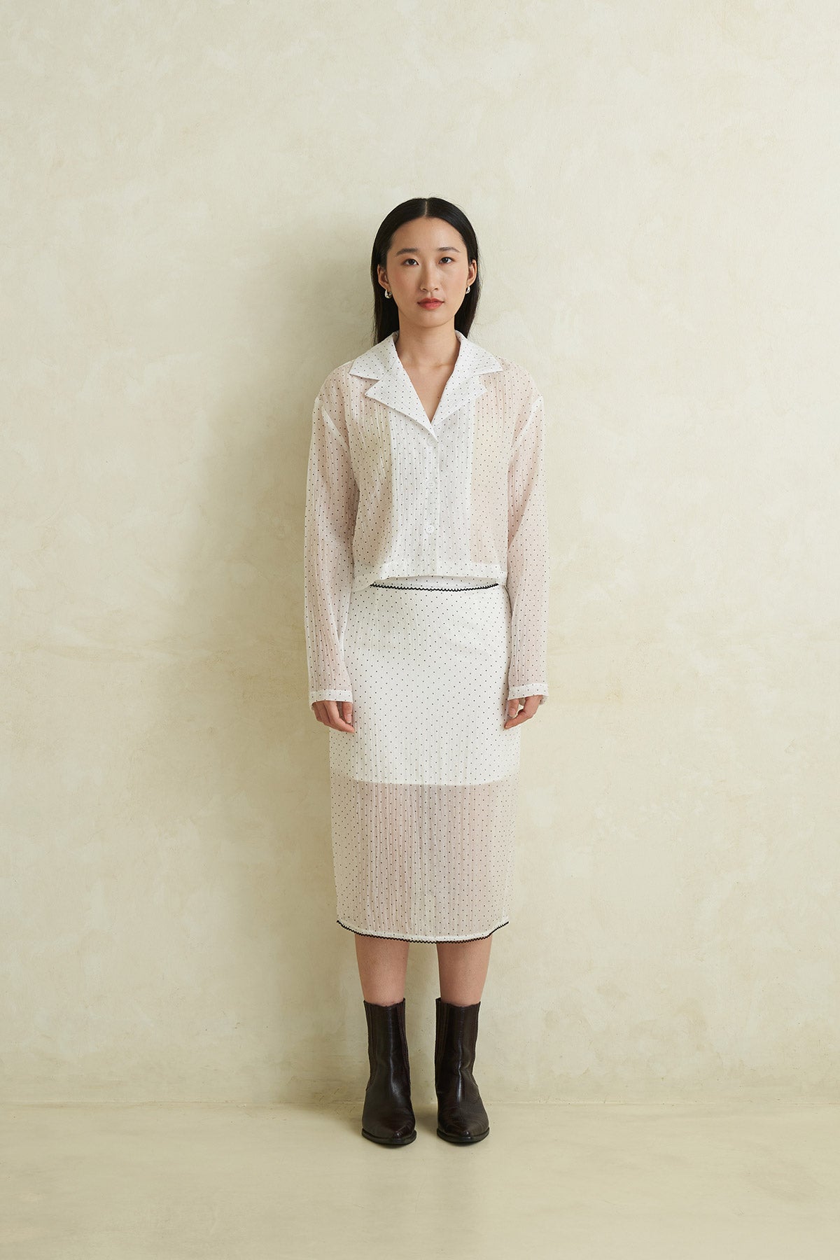 DEWDROP SHIRT WHITE