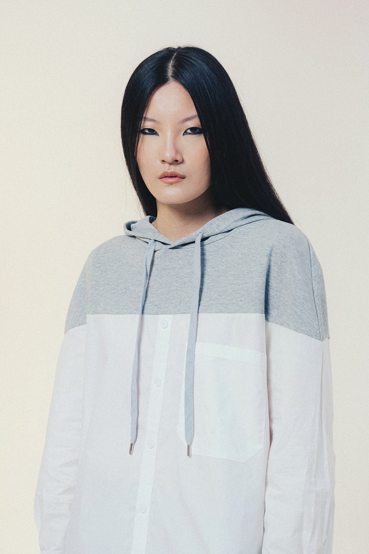 YUI HOODIE GREY