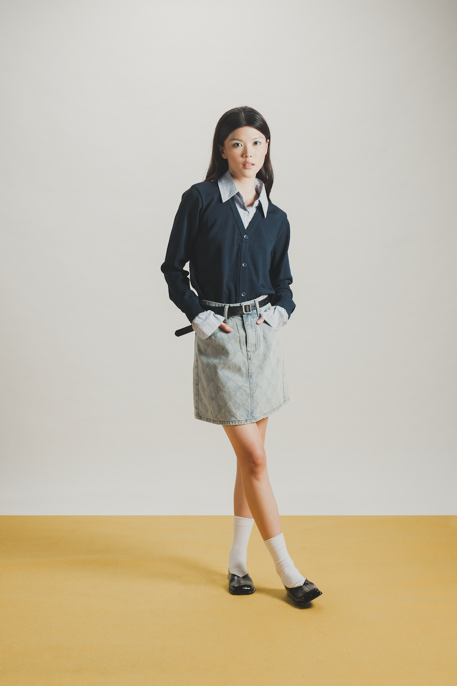 NILE SKIRT BLUE