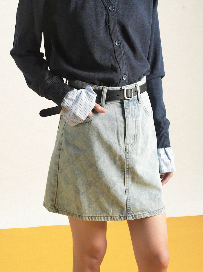 NILE SKIRT BLUE
