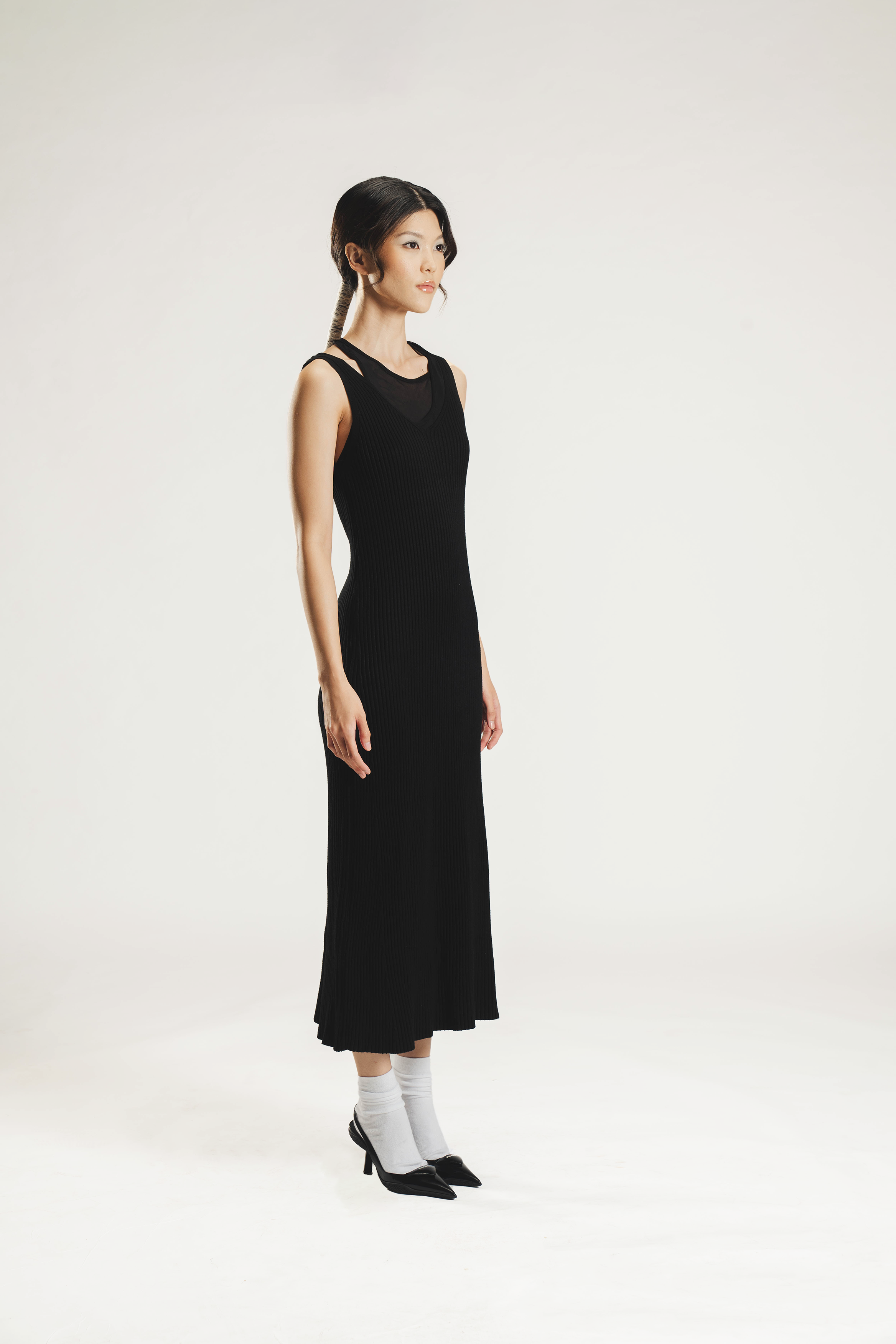 TETYHS DRESS BLACK