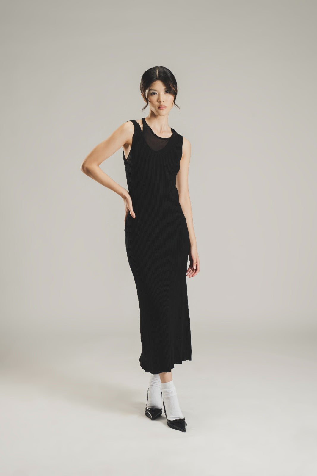 TETYHS DRESS BLACK