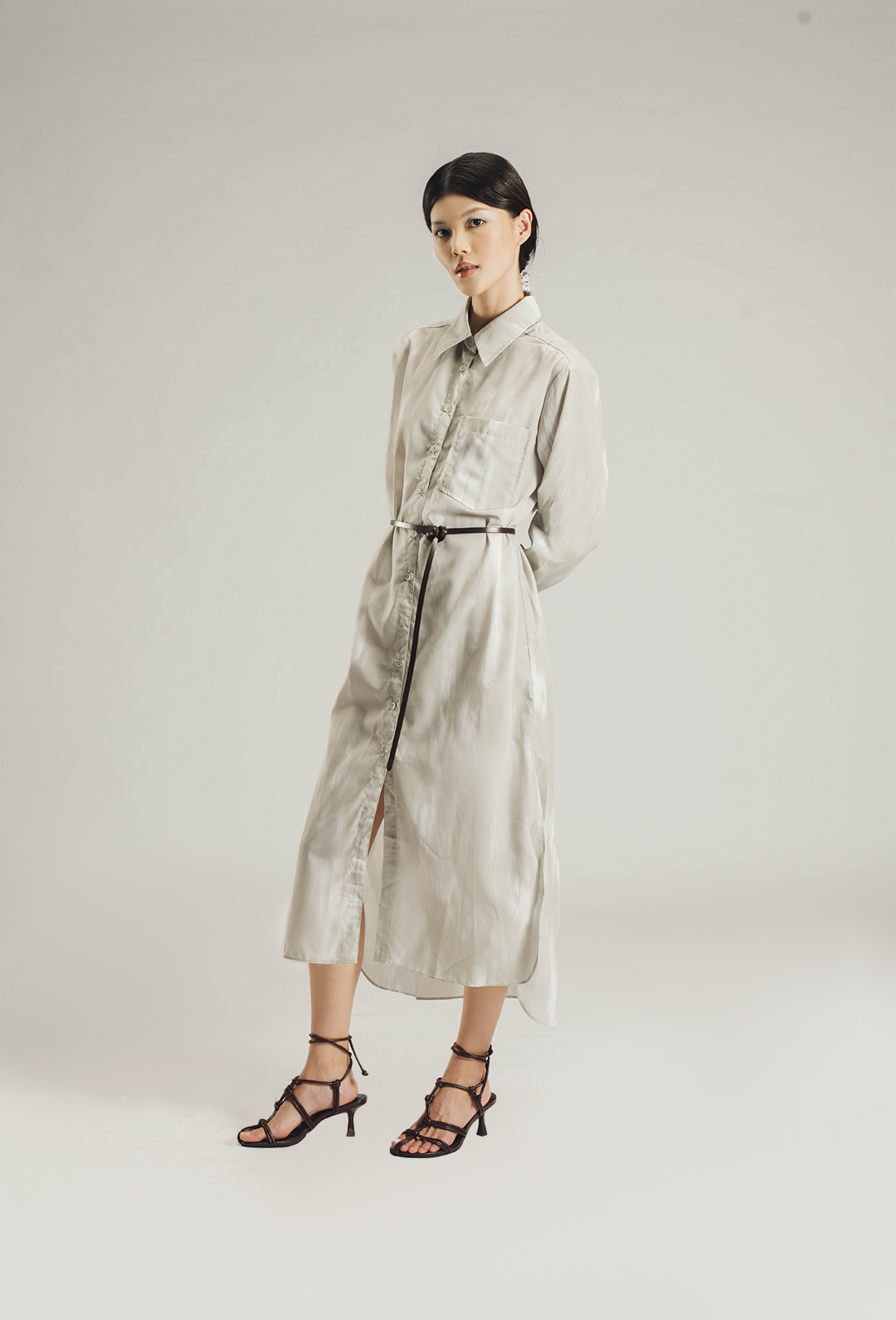 NAIAD DRESS GREEN