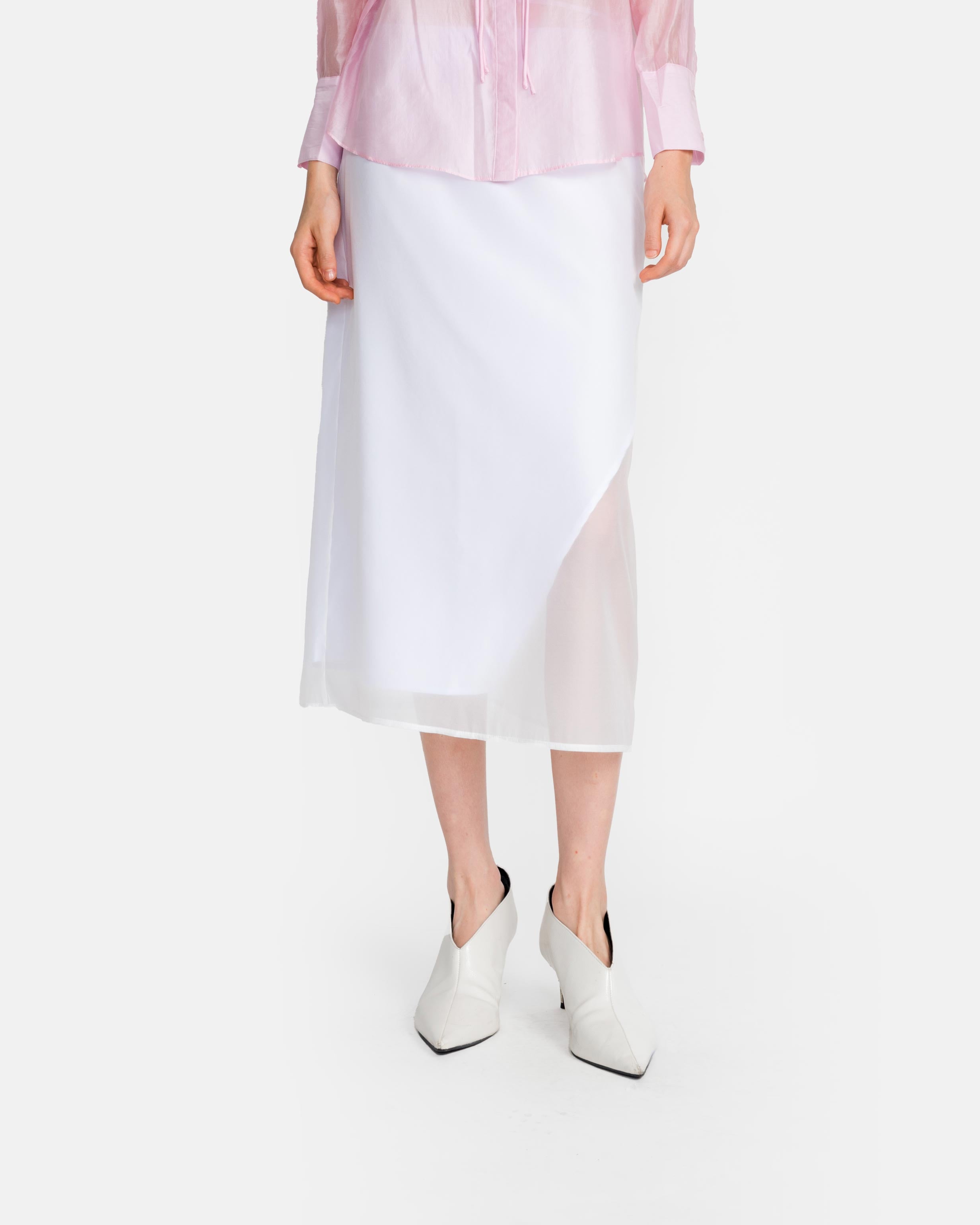 GION SKIRT WHITE