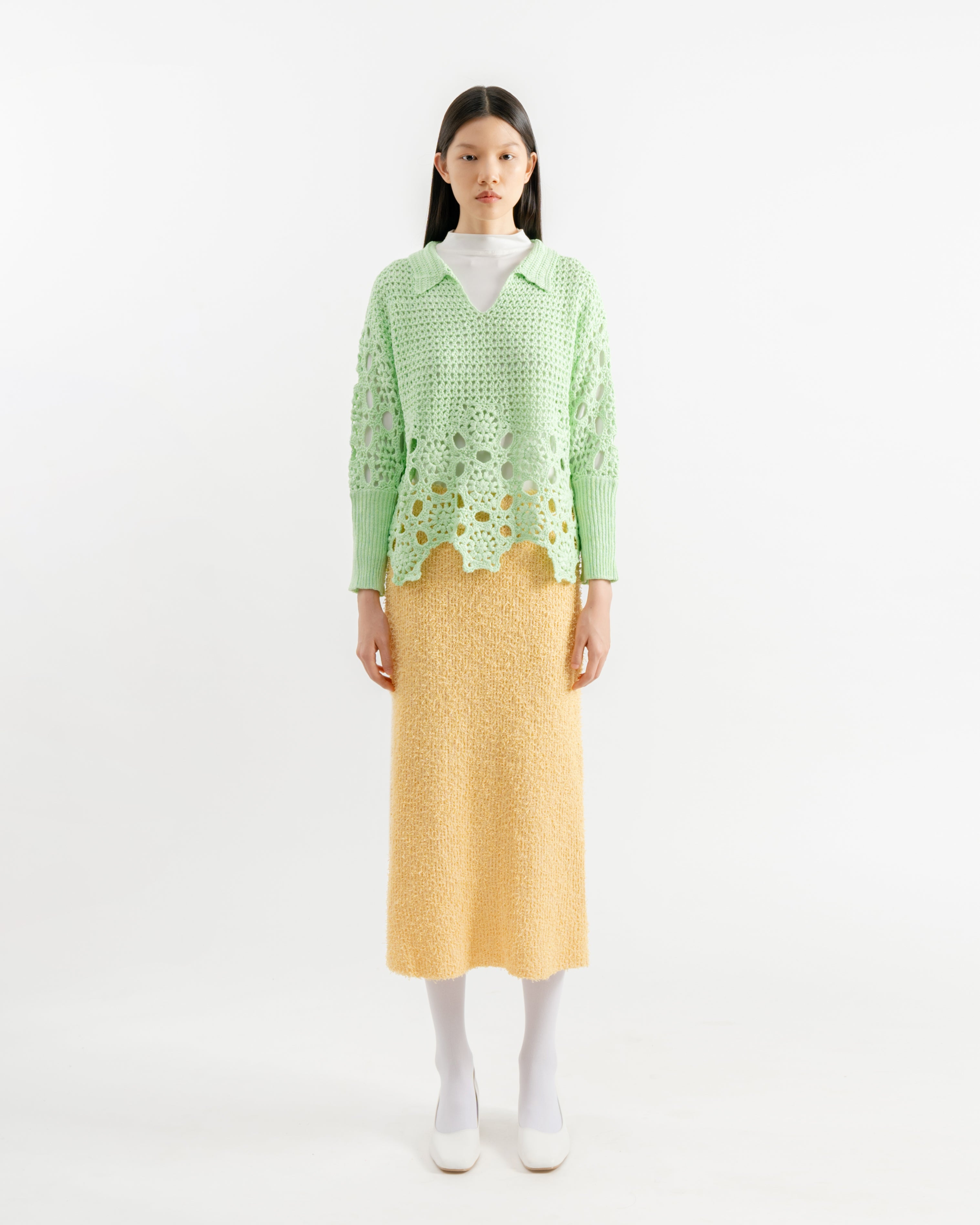 LEMBAYUNG SKIRT YELLOW - Callie X IKYK