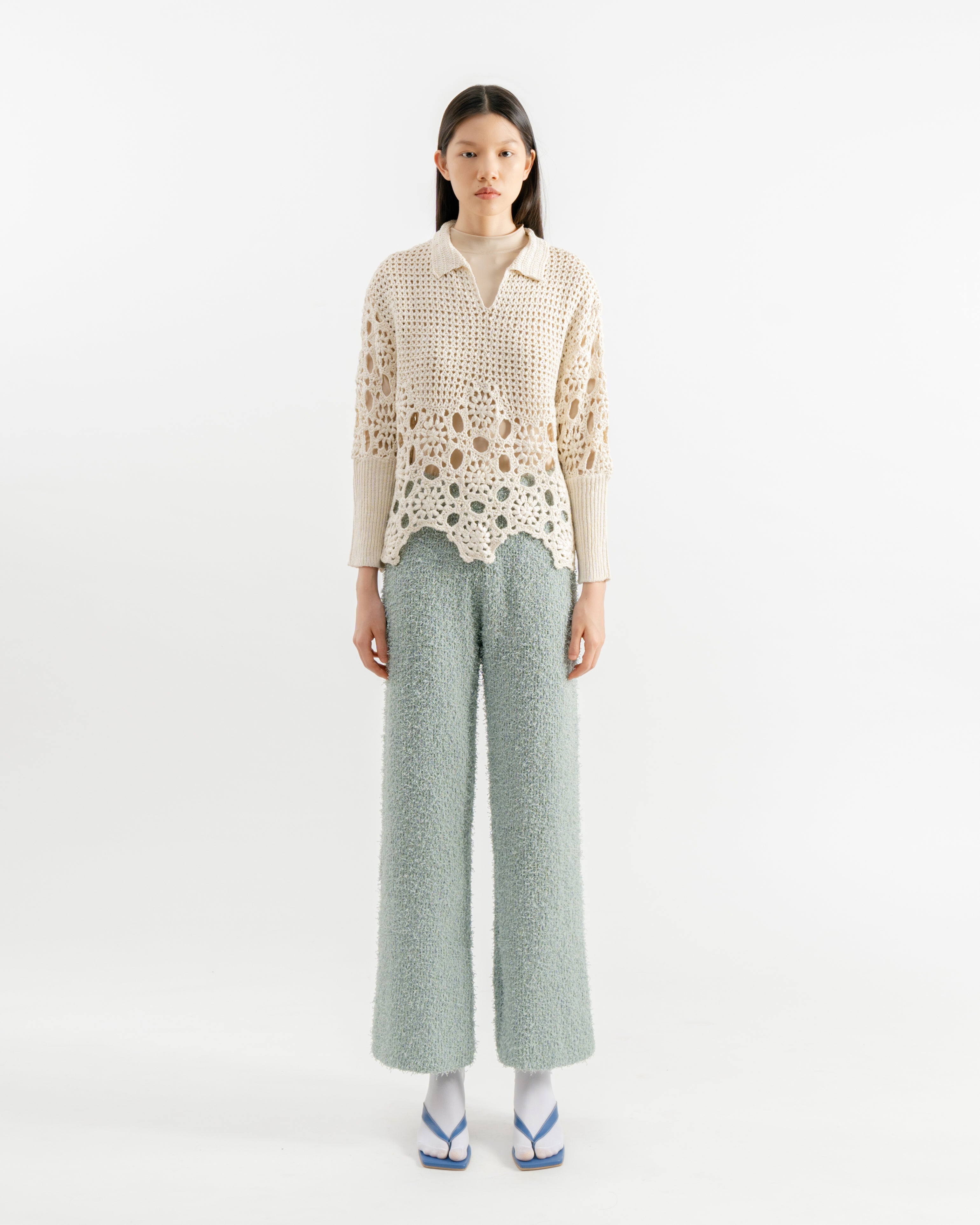 BUANA PANTS GREEN - Callie X IKYK